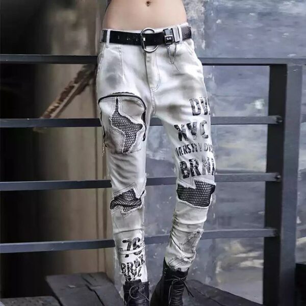 شلوار طرحدار