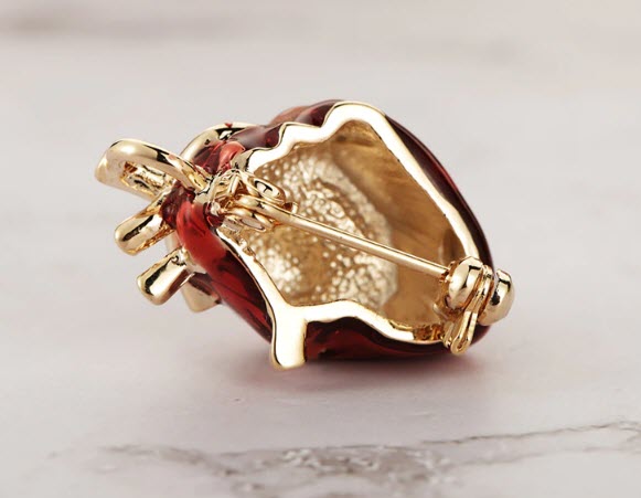 گردنبند و گل سینه قلب 4 گردنبند و گل سینه قلب - Image 4