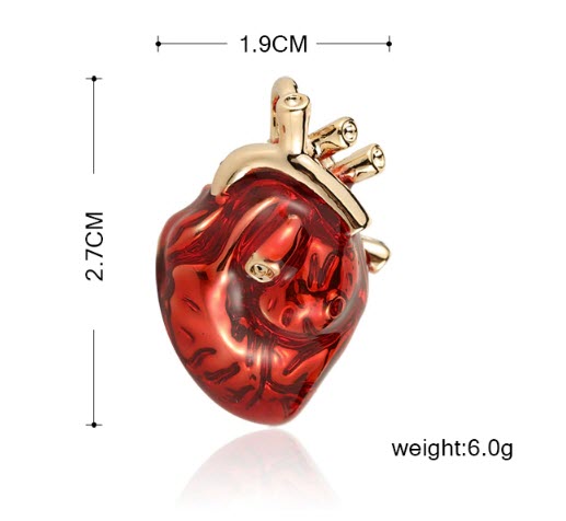 گردنبند و گل سینه قلب 3 گردنبند و گل سینه قلب - Image 3