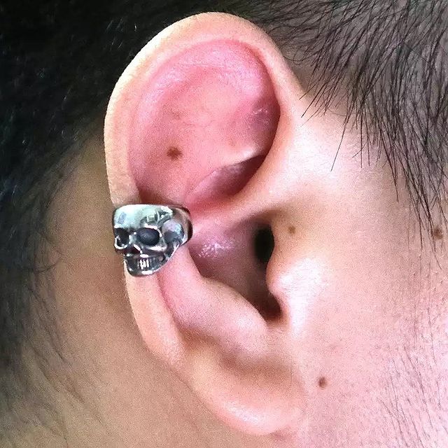 گوشواره اسکلت 1 گوشواره اسکلت