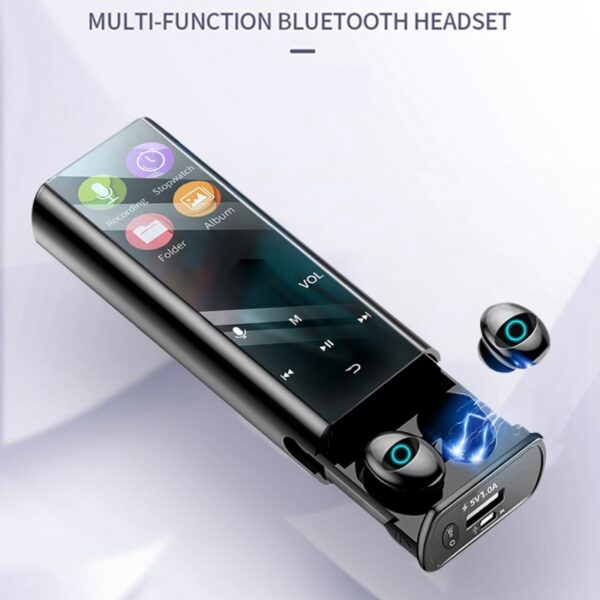 هدفون وایرلس - mp3 player هوشمند - پاور بانک 6000 MAh - ضد آب