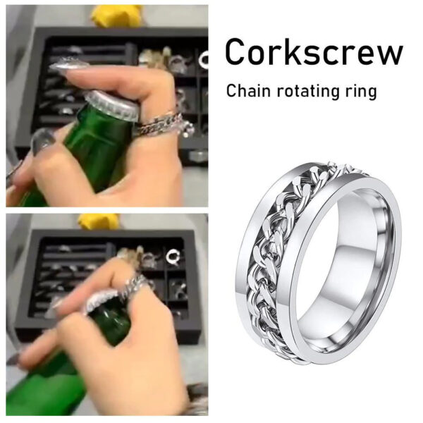 انگشتر دربازکن بطری