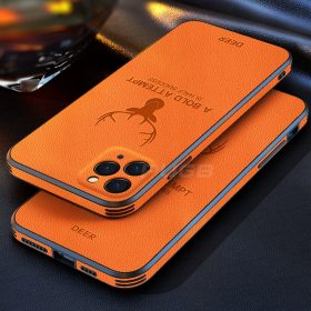 کاور لاکچری چرمی گوزن محافظ لنز Deer Lens Protection Shockproof Cover