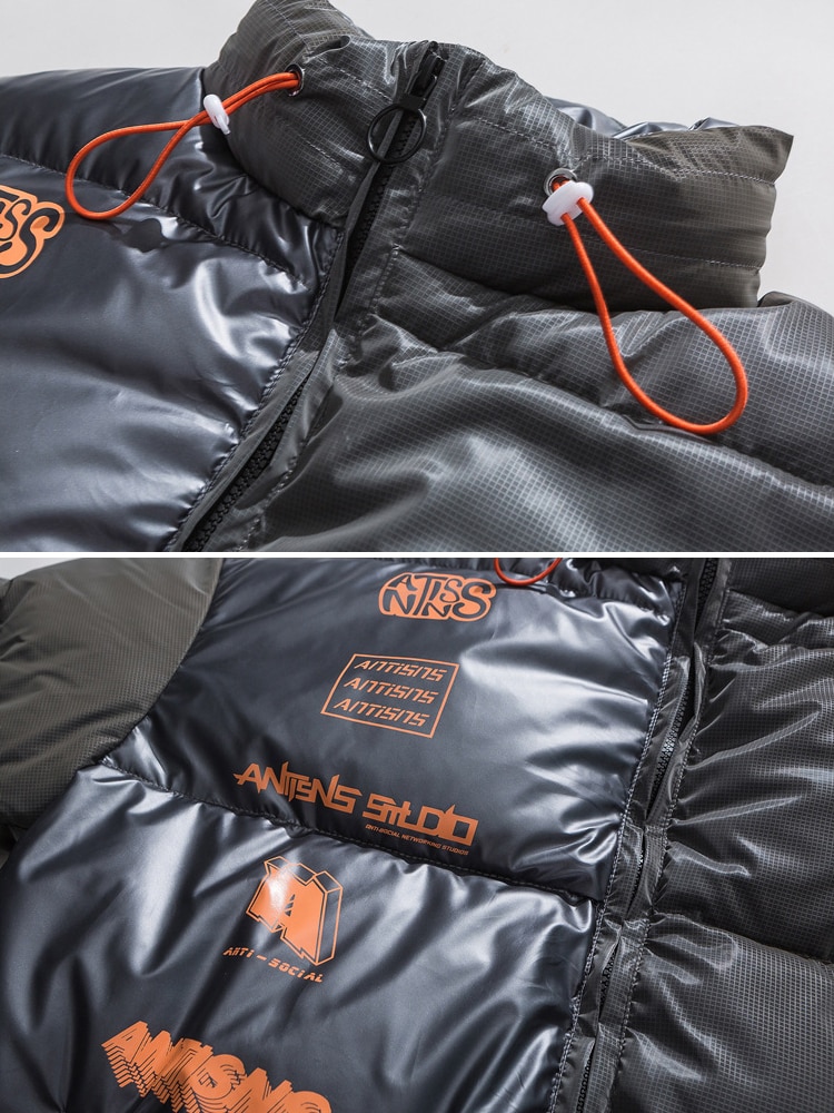 کاپشن زمستانه پارکاس ژوباکس Winter Parkas Coat Hip Hop Oversize Jacket 6 کاپشن زمستانه پارکاس ژوباکس Winter Parkas Coat Hip Hop Oversize Jacket - Image 6