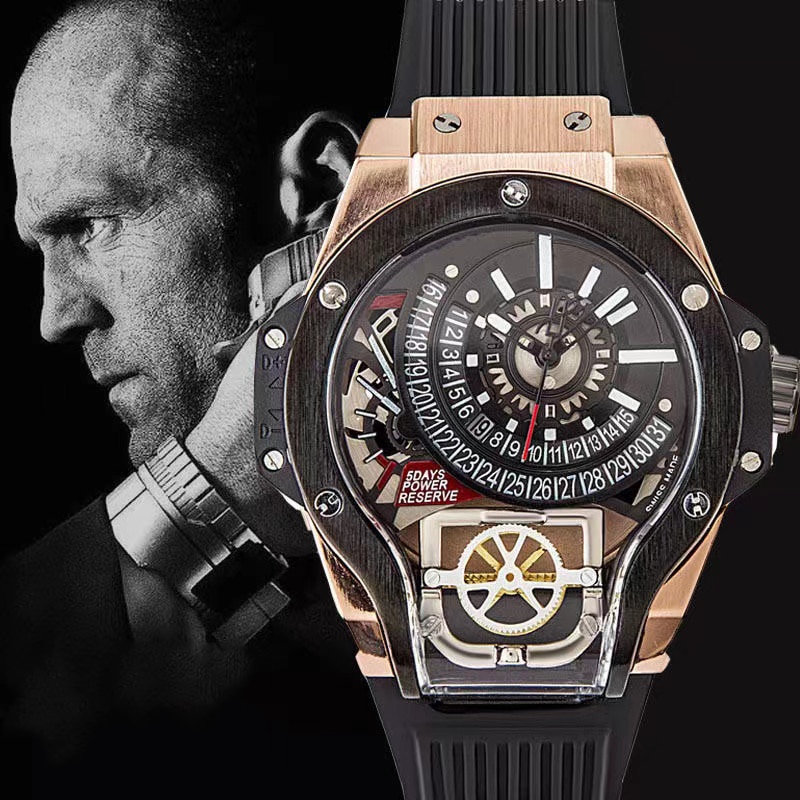 ساعت لاکچری کوارتز گلدن هاور Domineering Luxury Men's Watches 2 ساعت لاکچری کوارتز گلدن هاور Domineering Luxury Men's Watches - Image 2