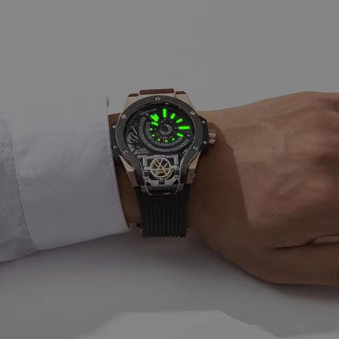 ساعت لاکچری کوارتز گلدن هاور Domineering Luxury Men's Watches 4 ساعت لاکچری کوارتز گلدن هاور Domineering Luxury Men's Watches - Image 4