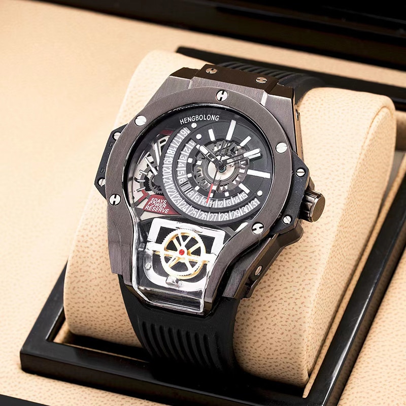 ساعت لاکچری کوارتز گلدن هاور Domineering Luxury Men's Watches 5 ساعت لاکچری کوارتز گلدن هاور Domineering Luxury Men's Watches - Image 5