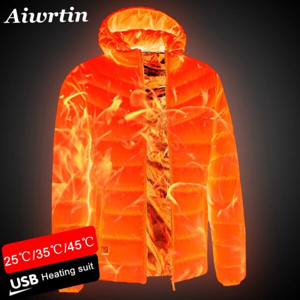 کاپشن حرارتی شارژی Heated Jackets USB