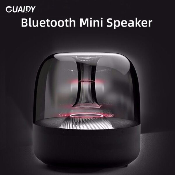 اسپیکر پروژکتور۶ بعدی شیشه ای ساب 6D Subwoofer Bluetooth Speaker