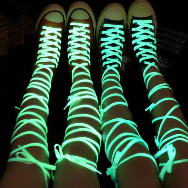 بند کفش شبنما Fluorescent Cordones
