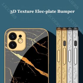 قاب لاکچری طرح برجسته فلورا آیفون 3D Floral Texture Bumper