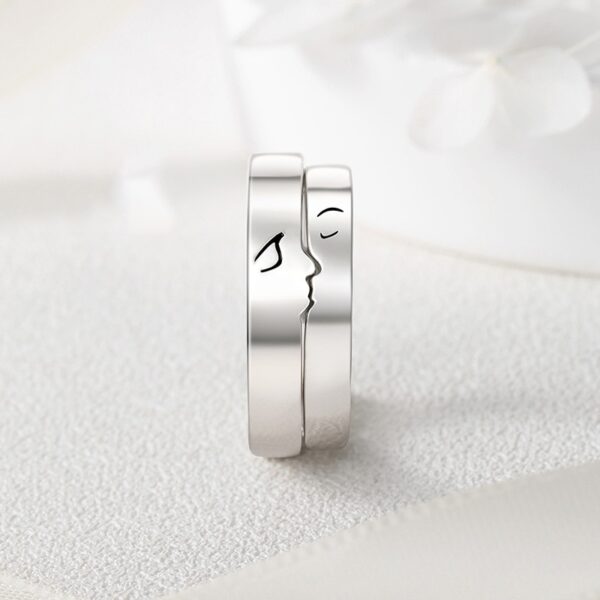 انگشتر ست بوسه عشق