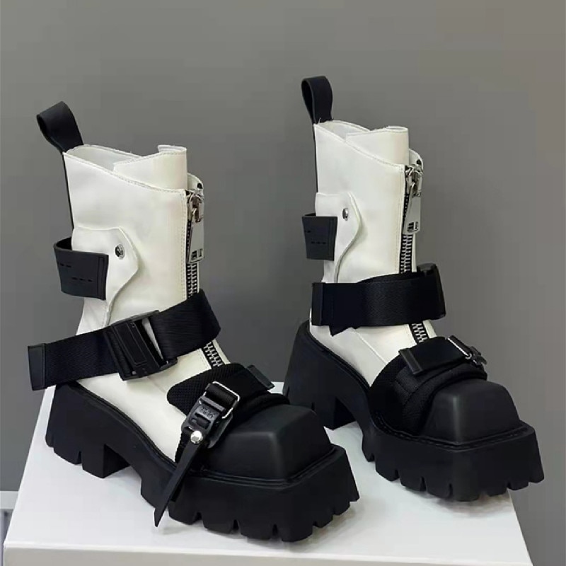 بوت چانکی هل Chunky Heel Station 1 بوت چانکی هل Chunky Heel Station