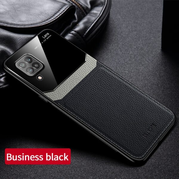 قاب لاکچری چرم و پلکسی گلس Samsung Galaxy A