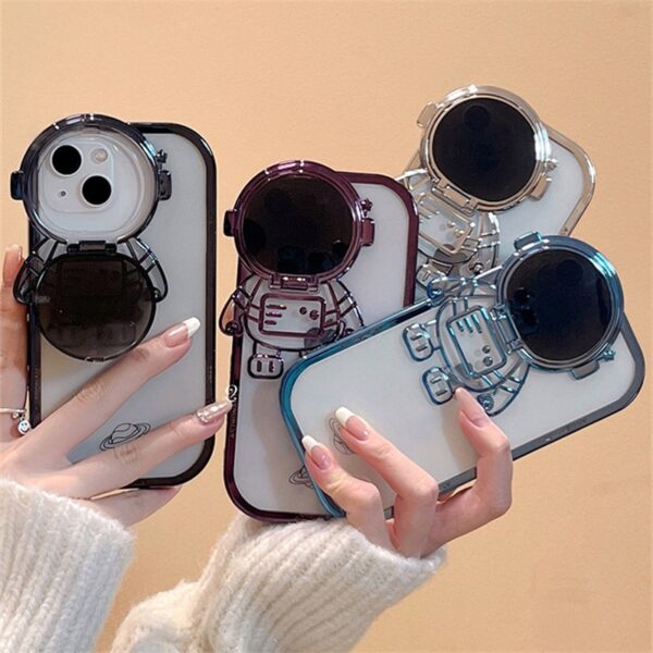 قاب لاکچری آسترونات محافظ لنز آیفون