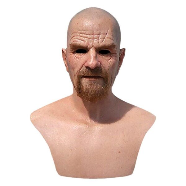 Realistic Walter White Silicone Mask
