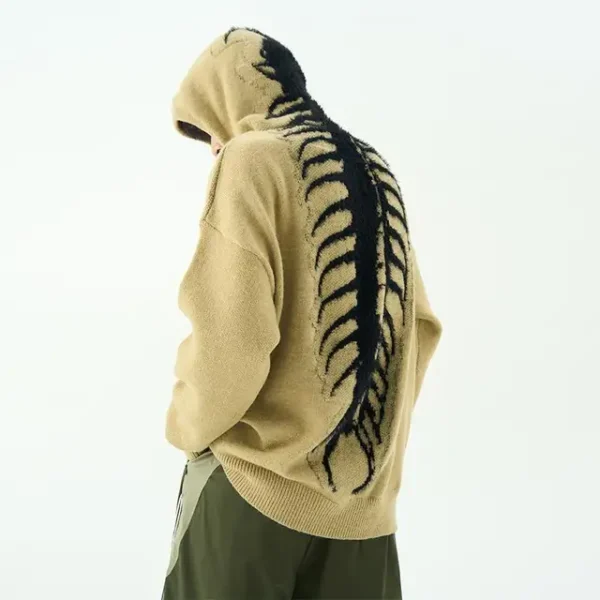 سویشرت زمستانه طرحدار Slouchy