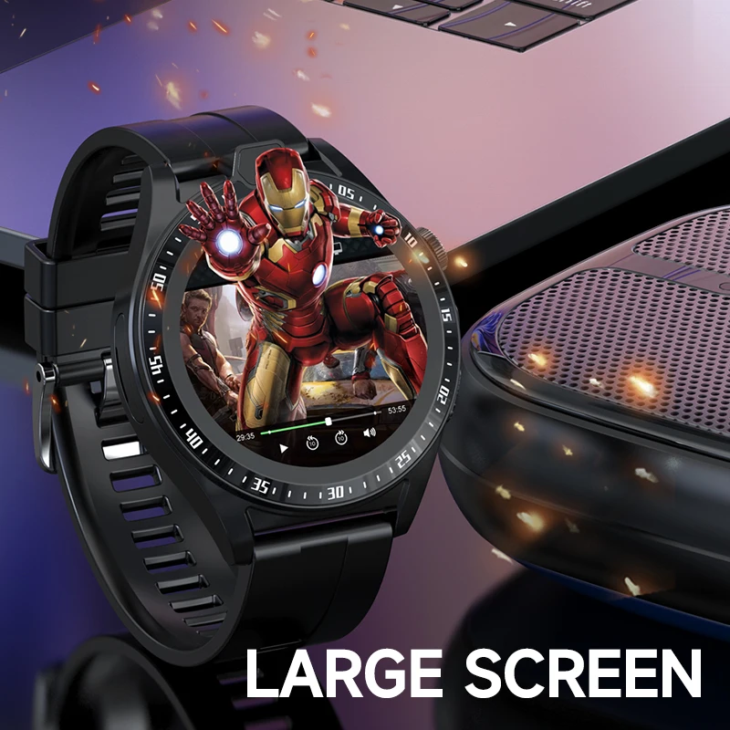 ساعت هوشمند سیم کارت دوربین دوبل 4G 2 ساعت هوشمند سیم کارت دوربین دوبل 4G - Image 2