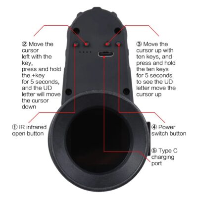 دروبین دید در شب نظامی تاکتیکال تک چشم 850nm 8 IMG 8686