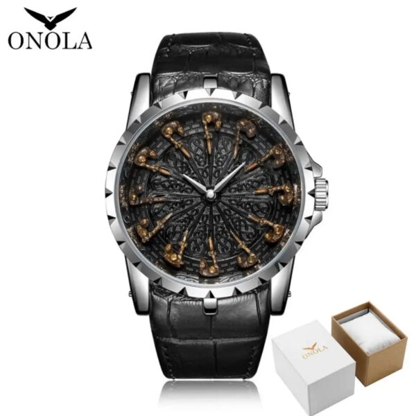 ساعت سه بعدی لاکچری شوالیه ها