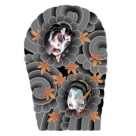 تتو موقت سایز بزرگ دست رنگ نئون ضد آب و مواد شوینده 5 تتو موقت سایز بزرگ دست رنگ نئون ضد آب و مواد شوینده - Image 5