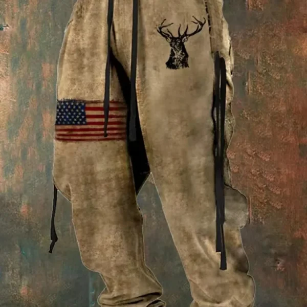 شلوار طرحدار Jogger Deer