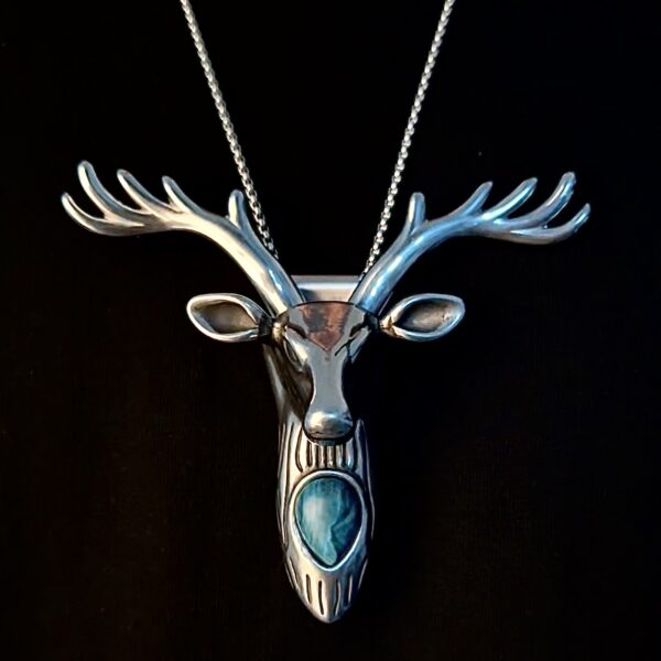 کمری سر گوزن چاقو دار نجات و دفاع شخصی