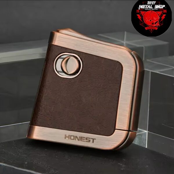 فندک لاکچری چرم هانست