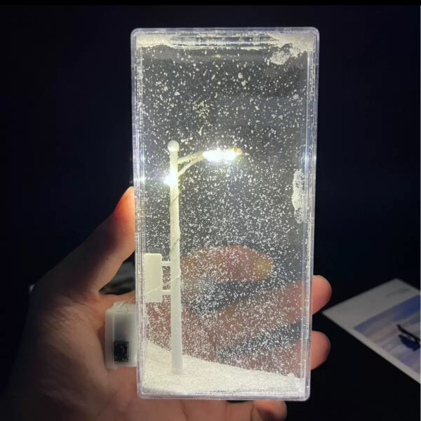 چراغ خواب دکوری شب برفی (ورژن مینی)