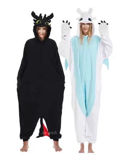 سرهمی پتویی Kigurumi Onesie Toothless Dragon