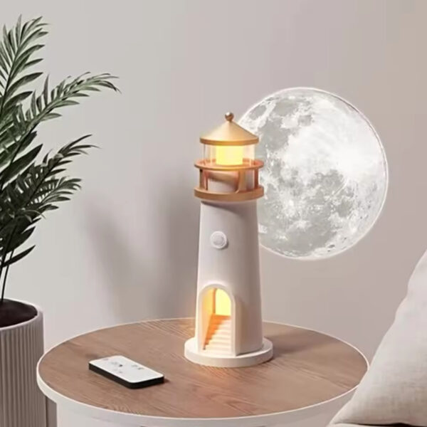 چراغ فانوس دریایی پروژکتور اسپیکر سنسوردار