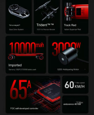 سوپر اسکیت برد کنترلی Elofty alpha s6 10 IMG 7562