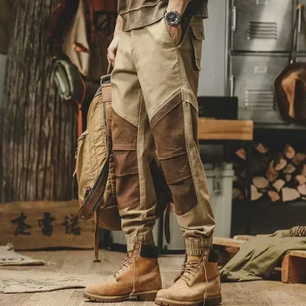 شلوار دو رنگ کتان Trousers