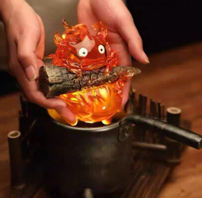 چراغ خواب انیمیشن قلعه متحرکcalcifer 5 IMG 9119