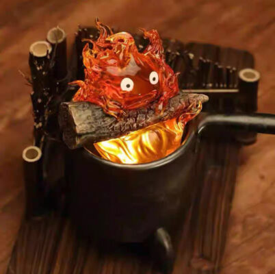 چراغ خواب انیمیشن قلعه متحرکcalcifer 7 IMG 9121