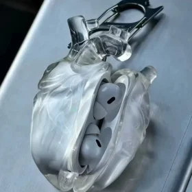 کاور سیلیکون سه بعدی طرح قلب ایرپاد