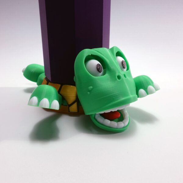 زیر لیوانی لاکپشت پنیک پرینت سه بعدی