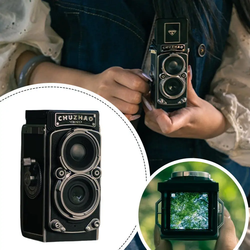 دوربین نوستالژی رفلکس Mini CCD Twin-reflex12MP 2 دوربین نوستالژی رفلکس Mini CCD Twin-reflex12MP - Image 2
