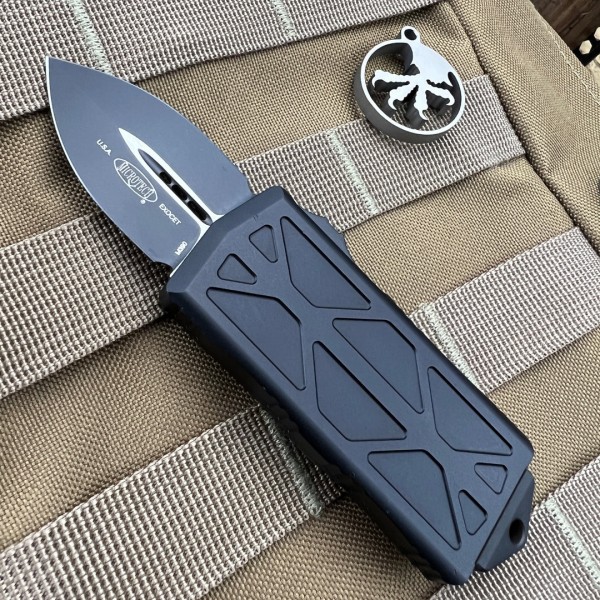 چاقو جیبی آمریکایی کمپینگ اتوماتیک MicroTech 157-1T