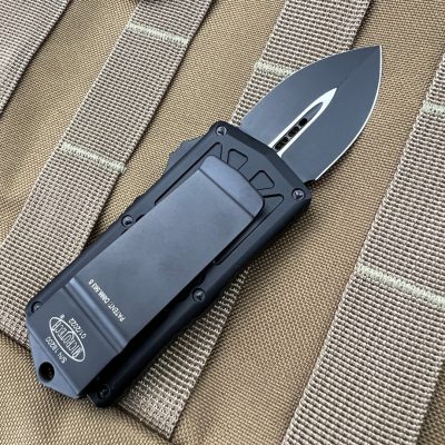 چاقو جیبی آمریکایی کمپینگ اتوماتیک MicroTech 157-1T 6 IMG 4490