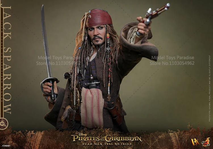 اکشن فیگور جانی دپ HOTTOYS 1/6 Jack Sparrow Pirates 6 kf S01f46c194eaa48ebb3ce6c9ae562f84eK