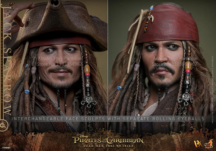 اکشن فیگور جانی دپ HOTTOYS 1/6 Jack Sparrow Pirates 9 kf S083b1e0ae4174e7ca13d3d9f61596ff2d