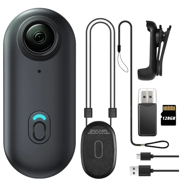 اکشن کمرا 360 مینی گردنی H88-2 4K
