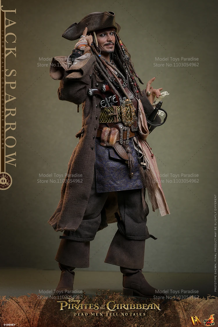 اکشن فیگور جانی دپ HOTTOYS 1/6 Jack Sparrow Pirates 4 kf S55f819a2943446ff9b6b30c4e6a90496d