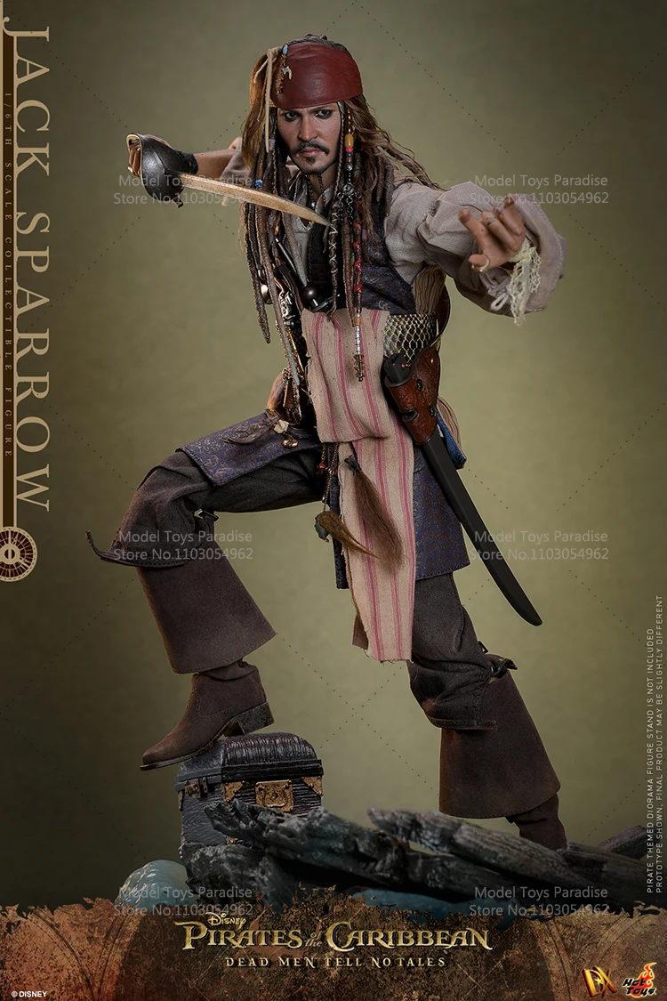 اکشن فیگور جانی دپ HOTTOYS 1/6 Jack Sparrow Pirates 8 kf S9c6286c1189b49c99751cb8f9255f0d0w