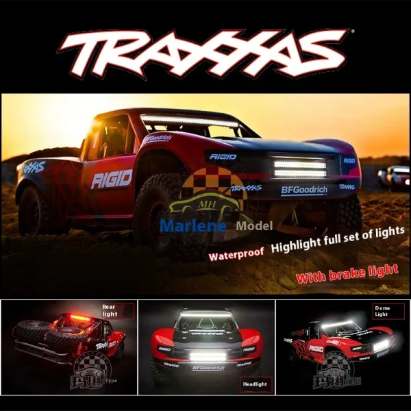 ماشین کنترلی آفرود صحرایی تراکس TRAXXAS 1:7 Desert Racer Pro