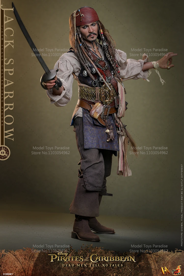 اکشن فیگور جانی دپ HOTTOYS 1/6 Jack Sparrow Pirates 2 kf Sf45c36e9a20f4a50ab48863af0494ac7c