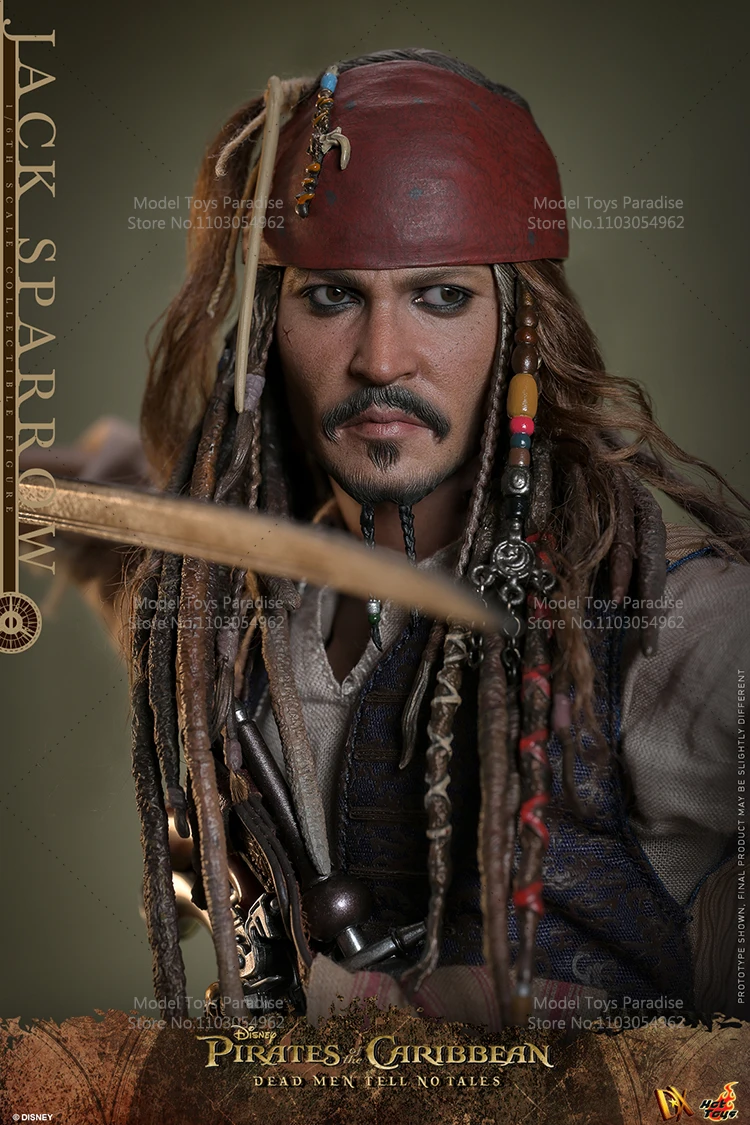 اکشن فیگور جانی دپ HOTTOYS 1/6 Jack Sparrow Pirates 3 kf Sf47a56c7152144f69426773215a20605O