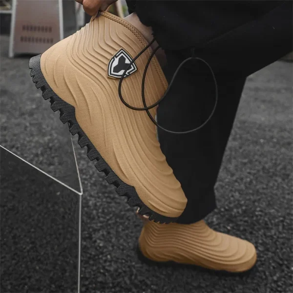 کفش طرح برجسته Fleece-lined