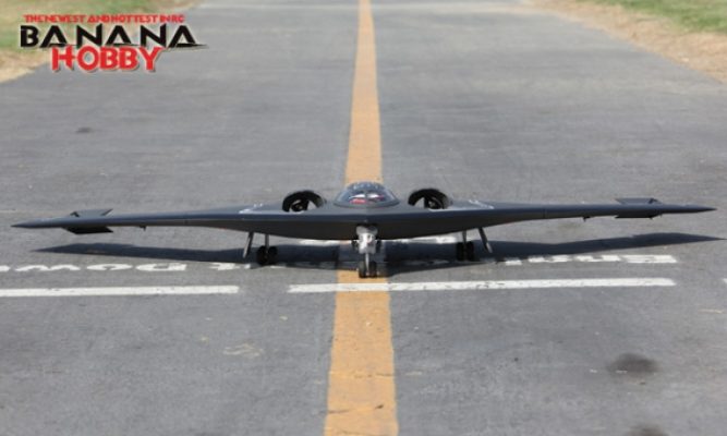 0010521 6 ch sky flight hobby b 2 spirit stealth bomber rc edf jet arf